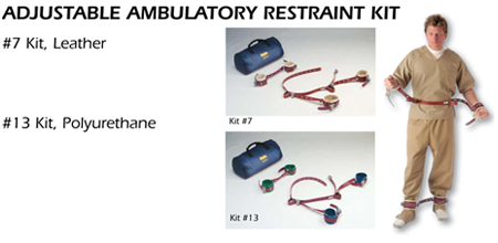 Adjustable Ambulatory Restraint Kit